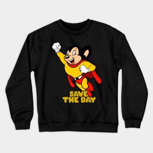 Cartoon Mouse Crewneck Sweatshirt